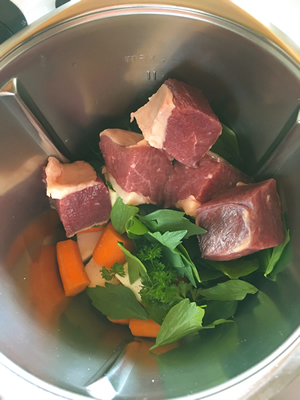 Rinderkraftsuppe